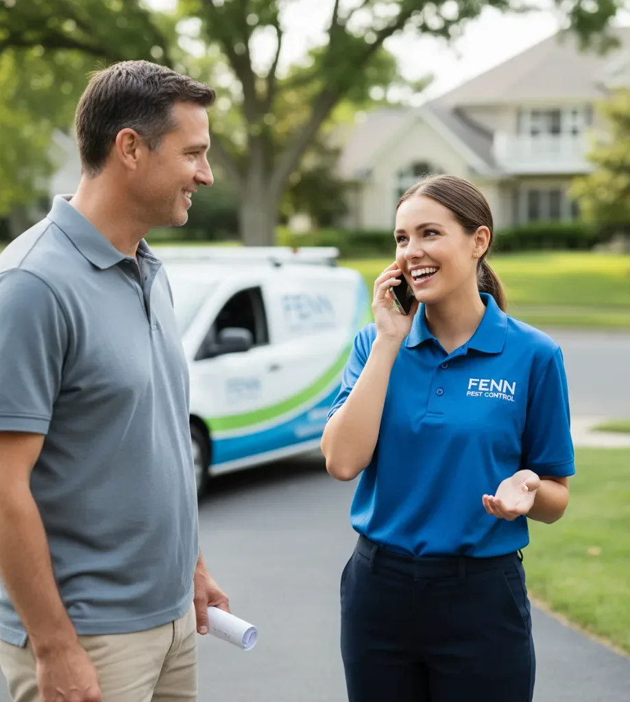 Fenn Pest Control customer support in New Albany